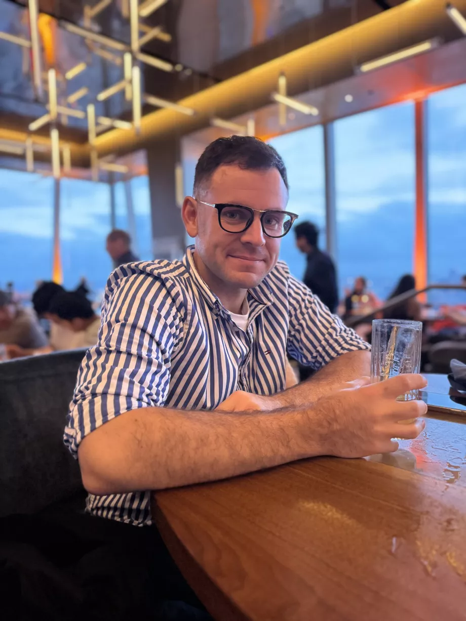 Én a Peak étteremben