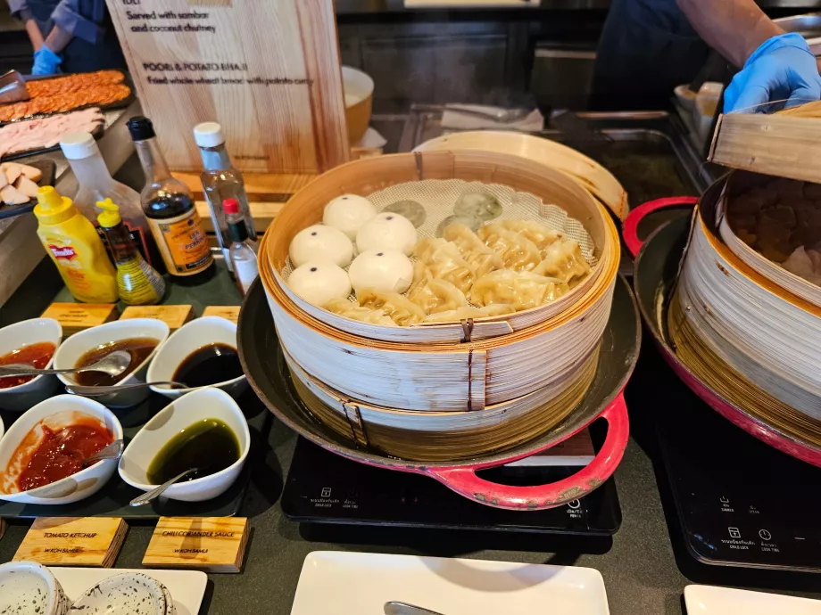 Reggeli - dim sum gombócok