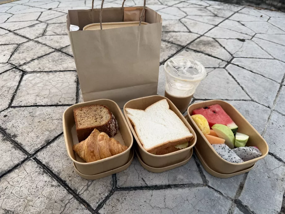 Reggeli csomag elvitelre