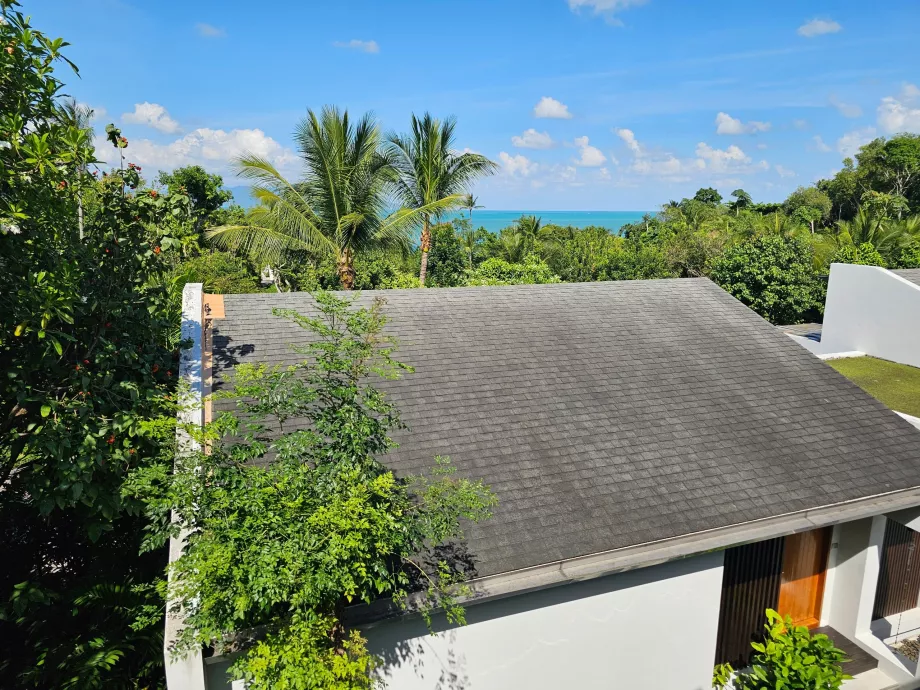 Tengerre néző kilátás a szobából