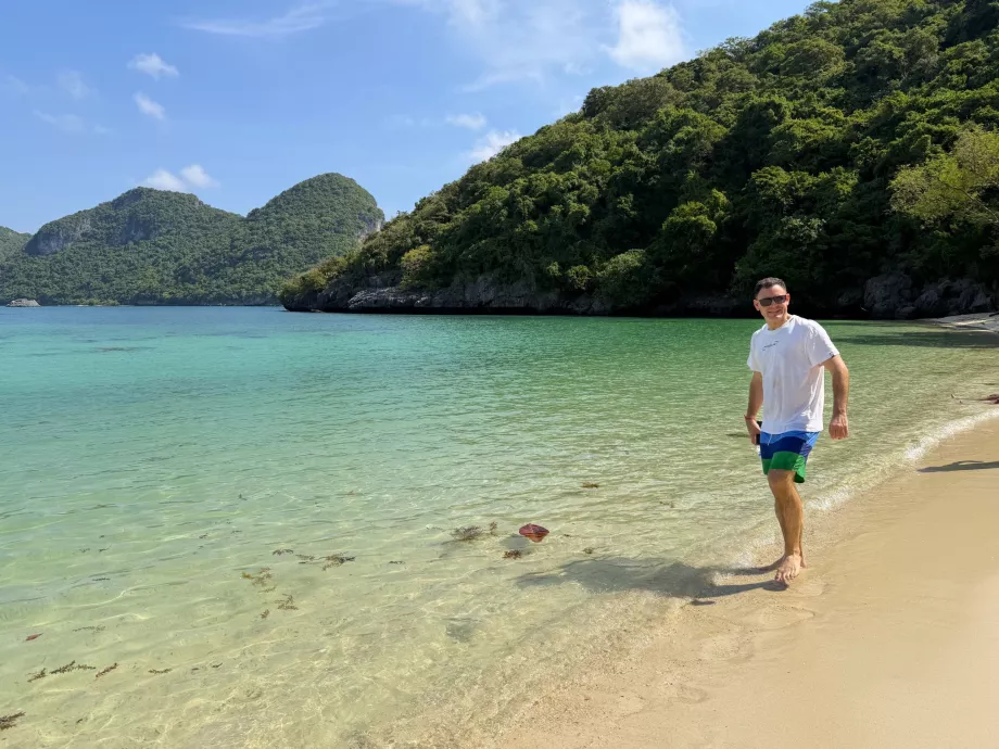 Én a Na Thap strandon