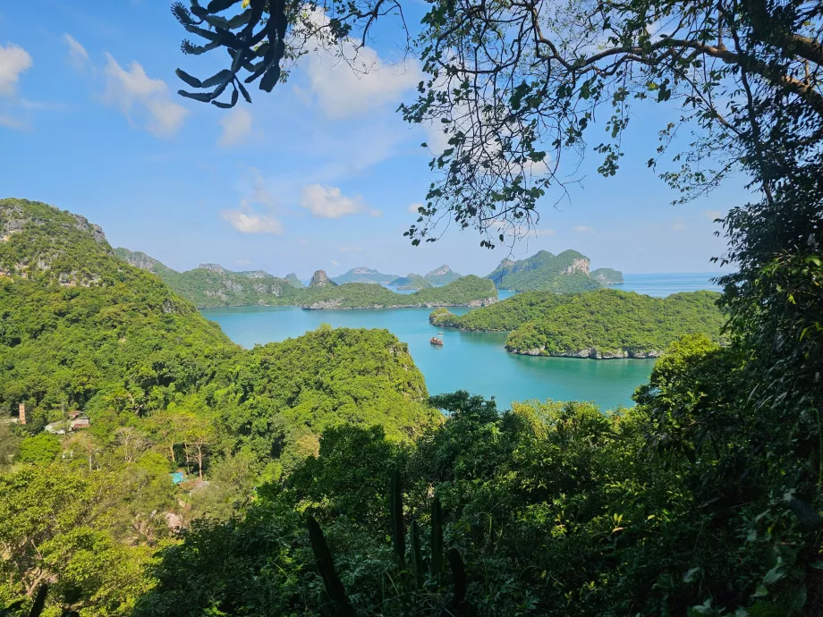 A Koh Wua Ta Lap szigetének kilátása