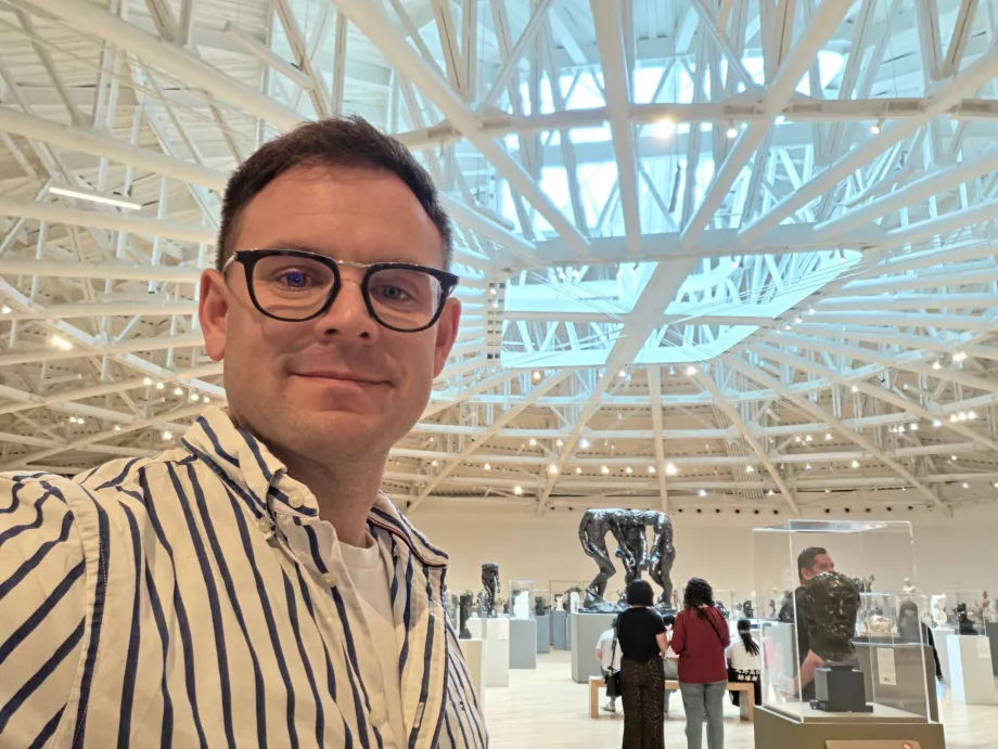 Én a Museo Soumaya-ban