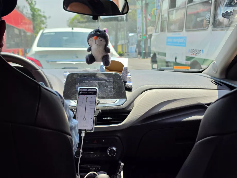 Uber utazás