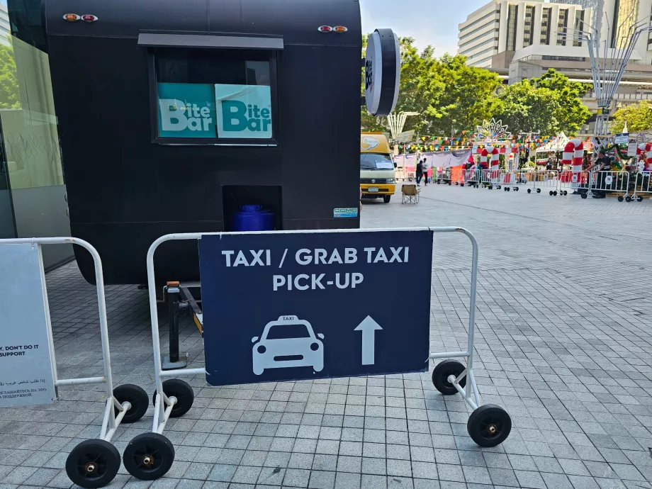 King Power Mahanakhon - taxiállomás