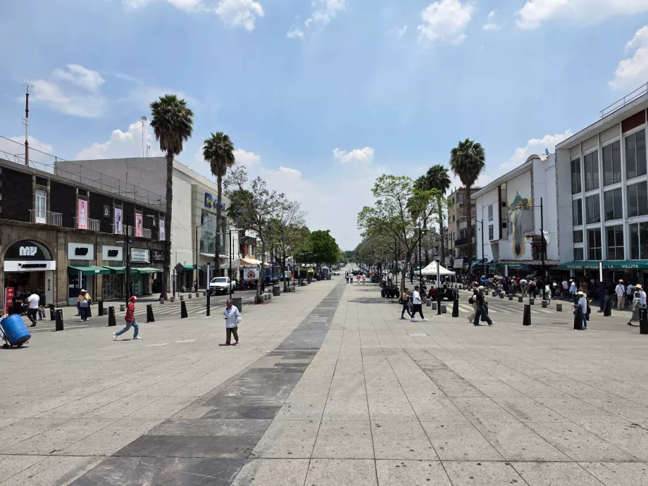 Calzada de Guadalupe sétálóutca