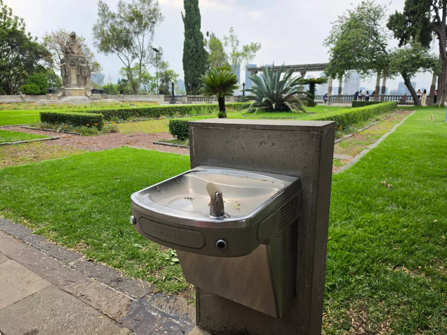 Chapultepec kastély, ivóvíz