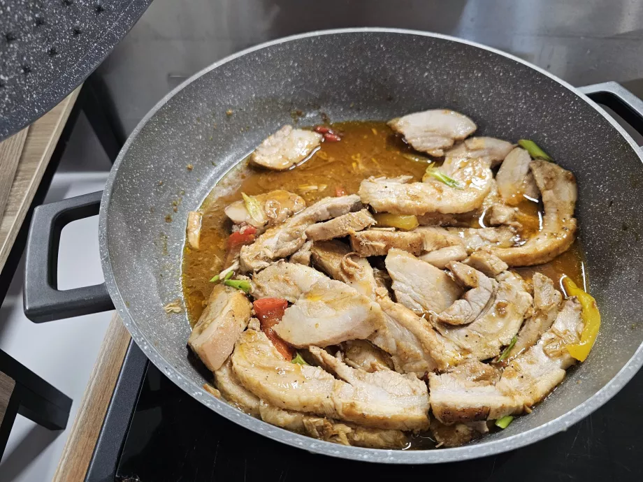 Sertéshús - ebédmenü