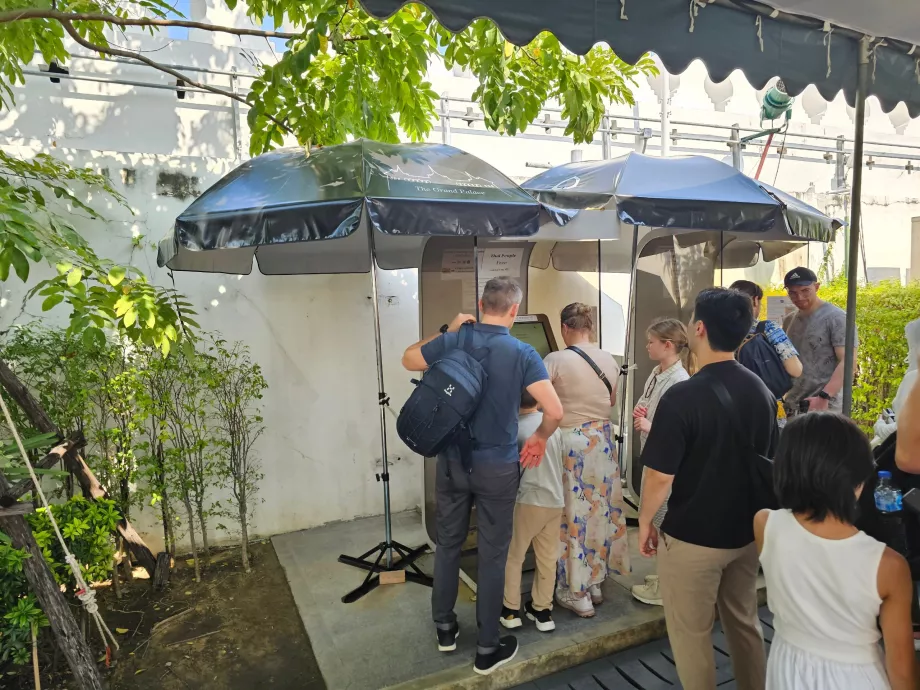 Grand Palace - automata pénztárgépek