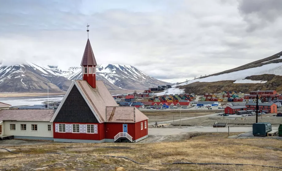 Templom Longyearbyenben