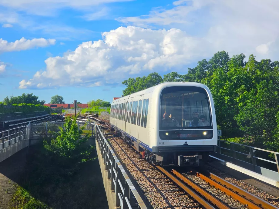 A koppenhágai vezető nélküli metró