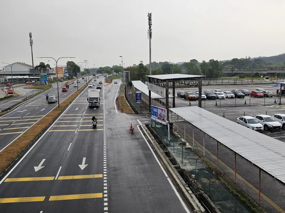 Buszmegálló irány KL Sentral