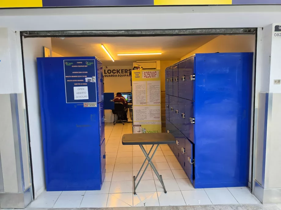 Poggyászmegőrzés az 1. terminálon