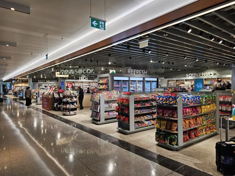 Duty Free, tranzit részleg