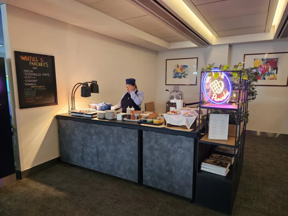 Állvány gofri és palacsinta