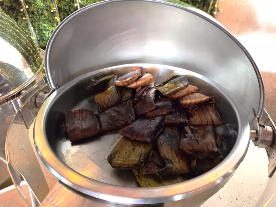 Reggeli: tamales