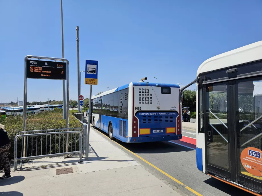 Tömegközlekedési buszmegálló