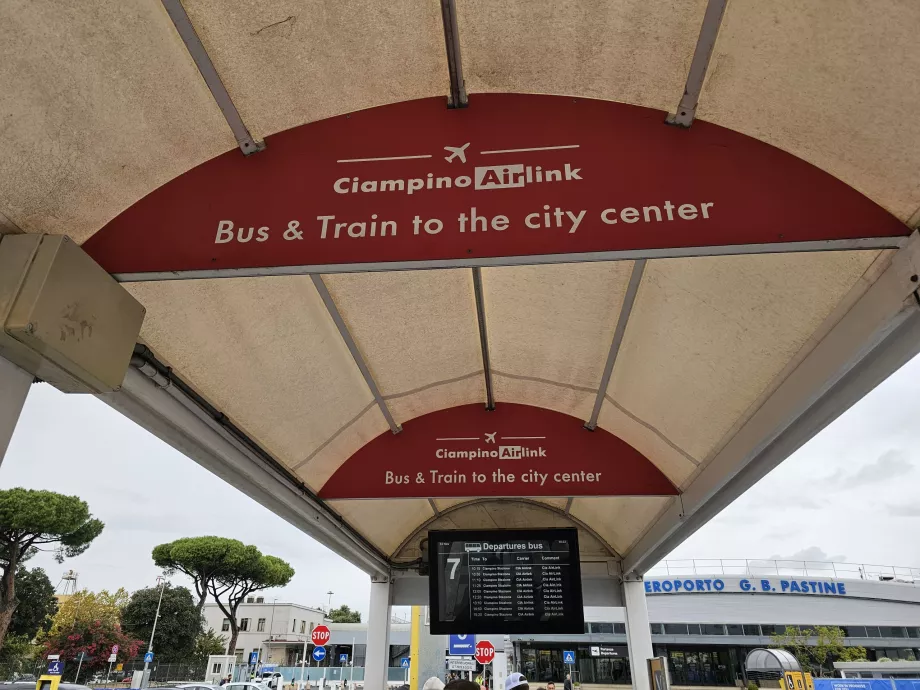 Ciampino AirLink buszmegálló