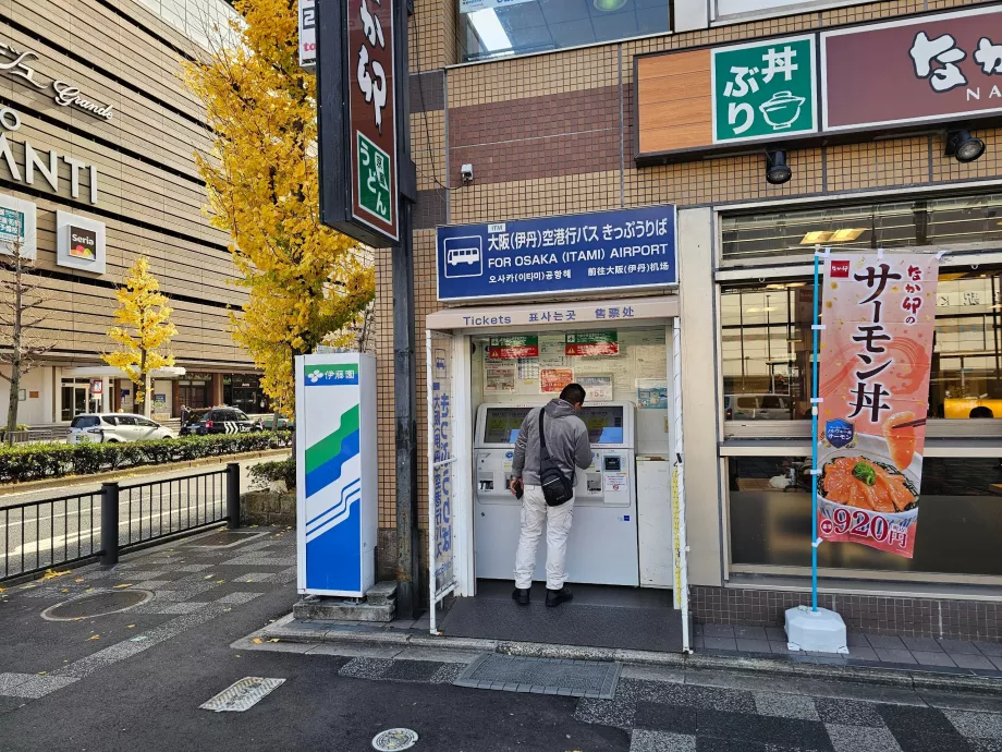 Automatikus buszjegykiadó gép