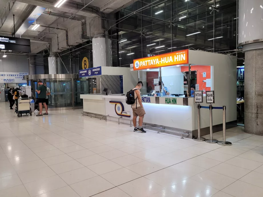 Jegyirodák Pattayában és Hua Hinben