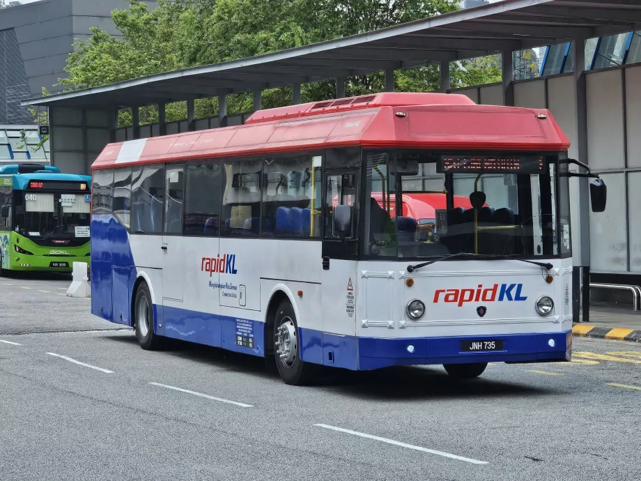 RapidKL buszok