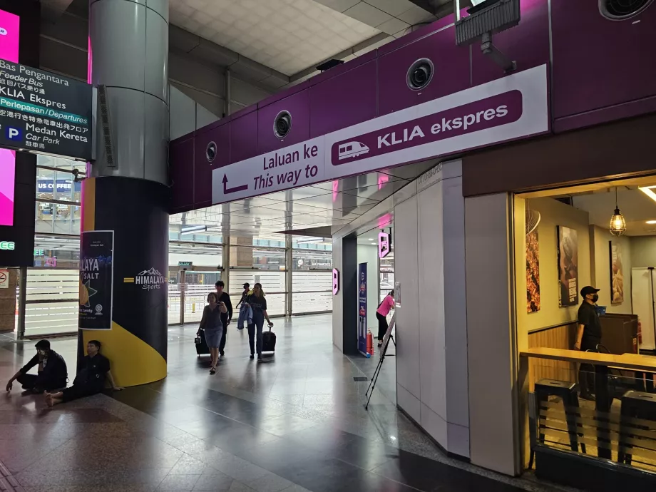 KLIA expressz, KL Sentral
