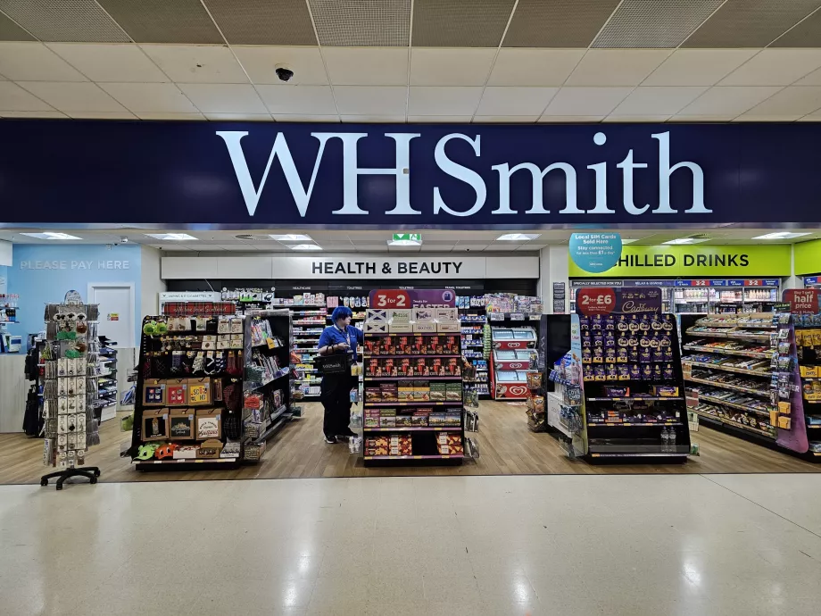 WHSmith, nyilvános rész