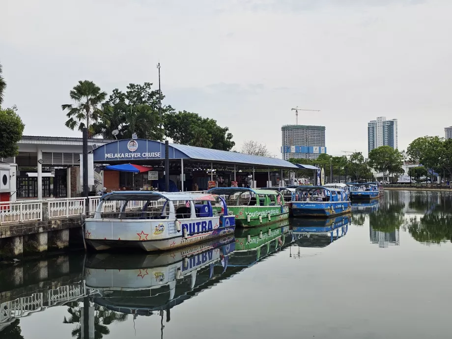 Melaka folyami hajóút