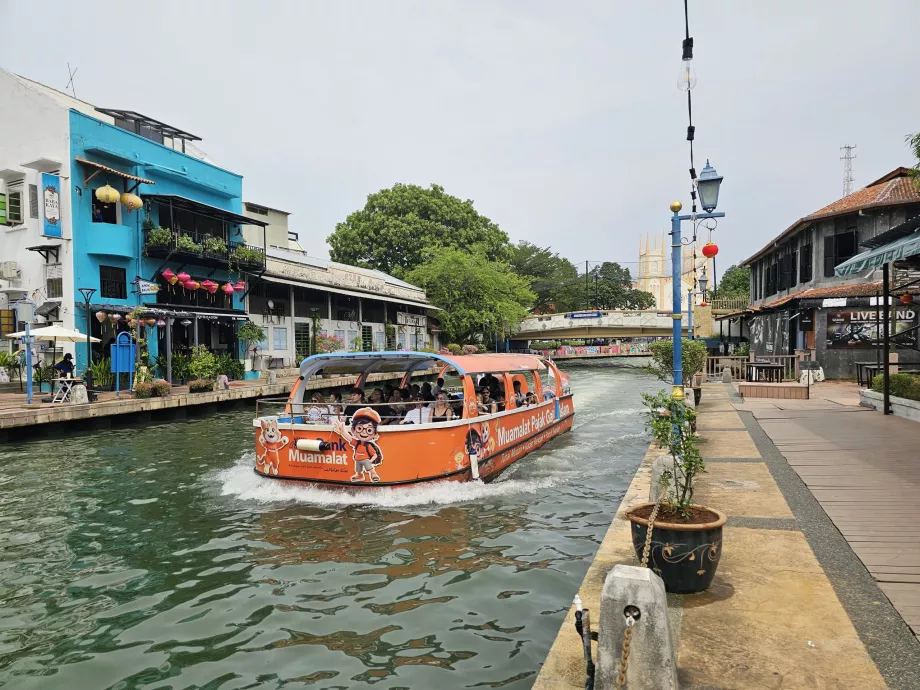 Melaka folyami hajóút