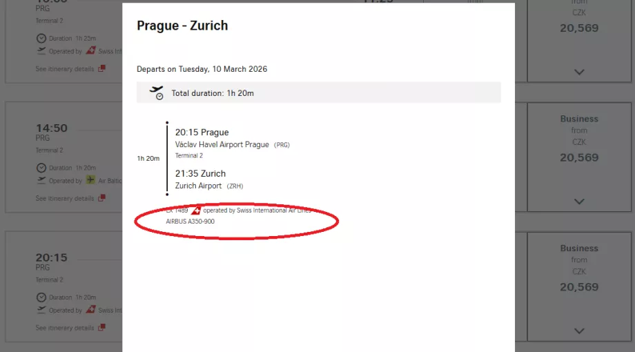 Repülőgép típusa