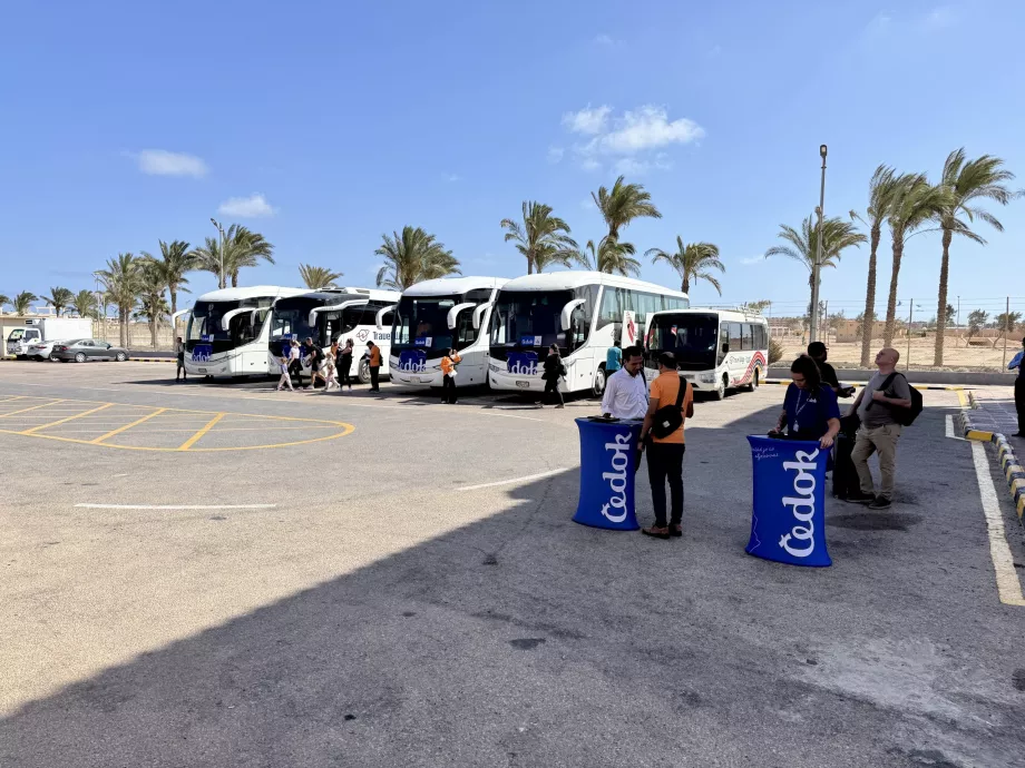Buszok a repülőtérről a szállodai üdülőhelyekre