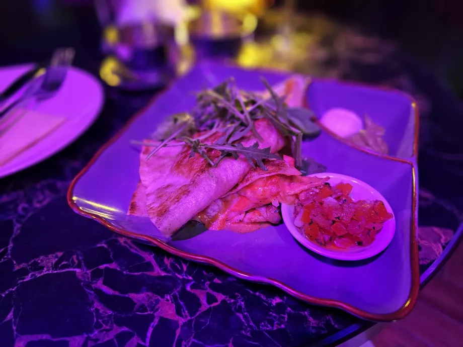 Quesadilla a bárban