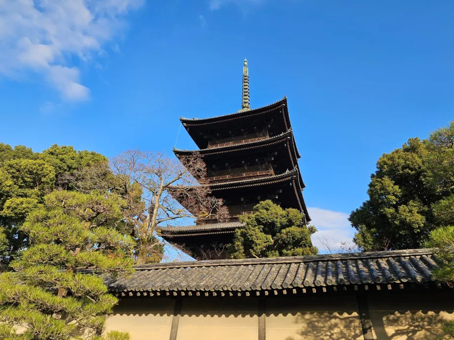 To-ji templom területe