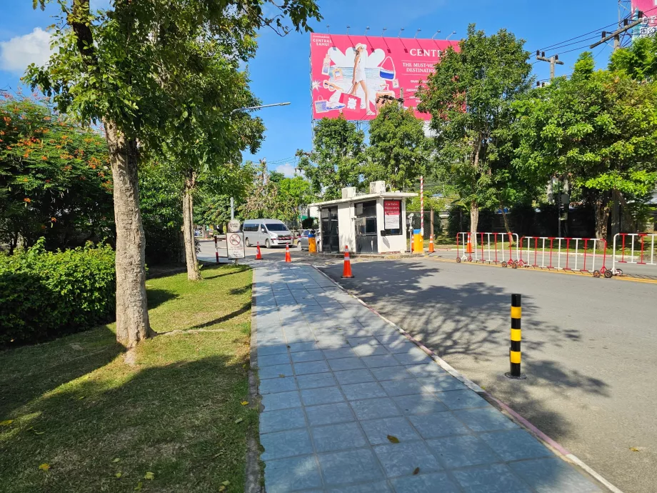 Útvonalterv a Bolt / Grab repülőtér területén kívülre