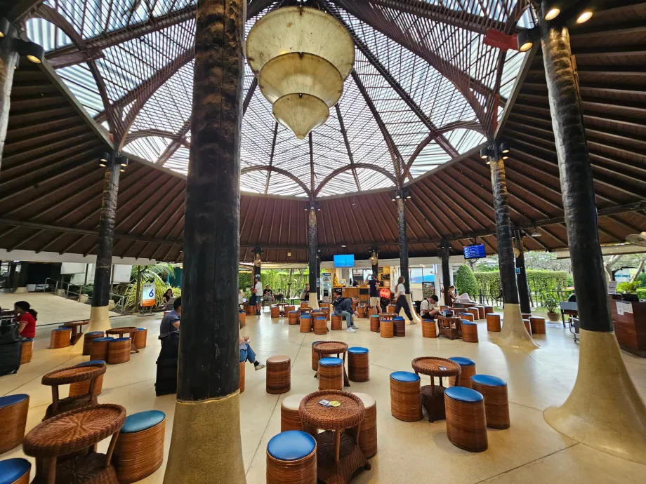 Az indulási kapu területe a nemzetközi részlegben