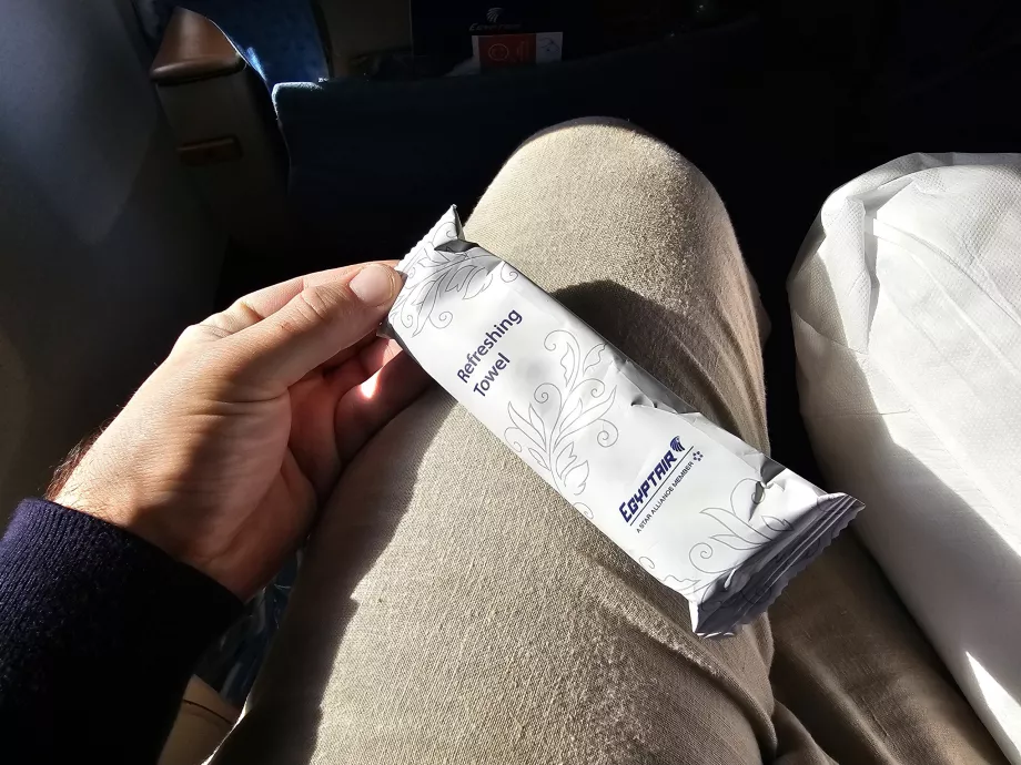 Frissítő szalvéta