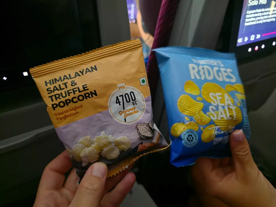 Frissítők leszállás előtt