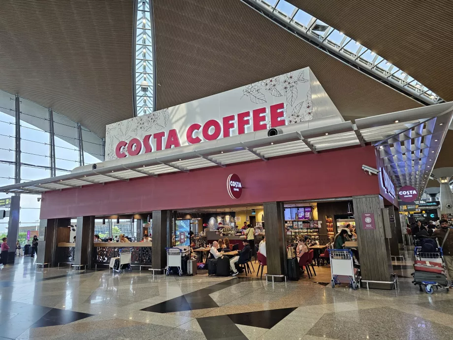 Costa Coffee, 1. terminál, nyilvános terület
