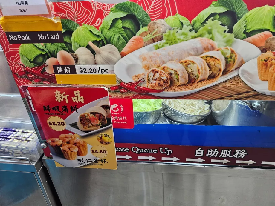 Kínai negyed komplex élelmiszer-központ