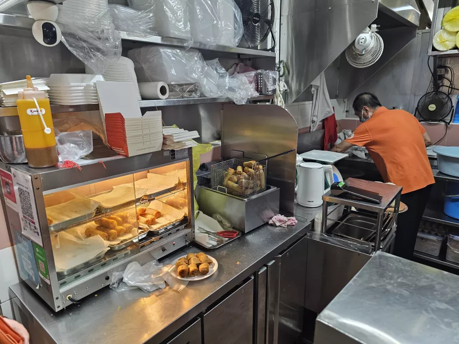 Kínai negyed komplex élelmiszer-központ