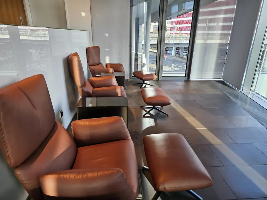 Lounge környezet - kényelmes ülések