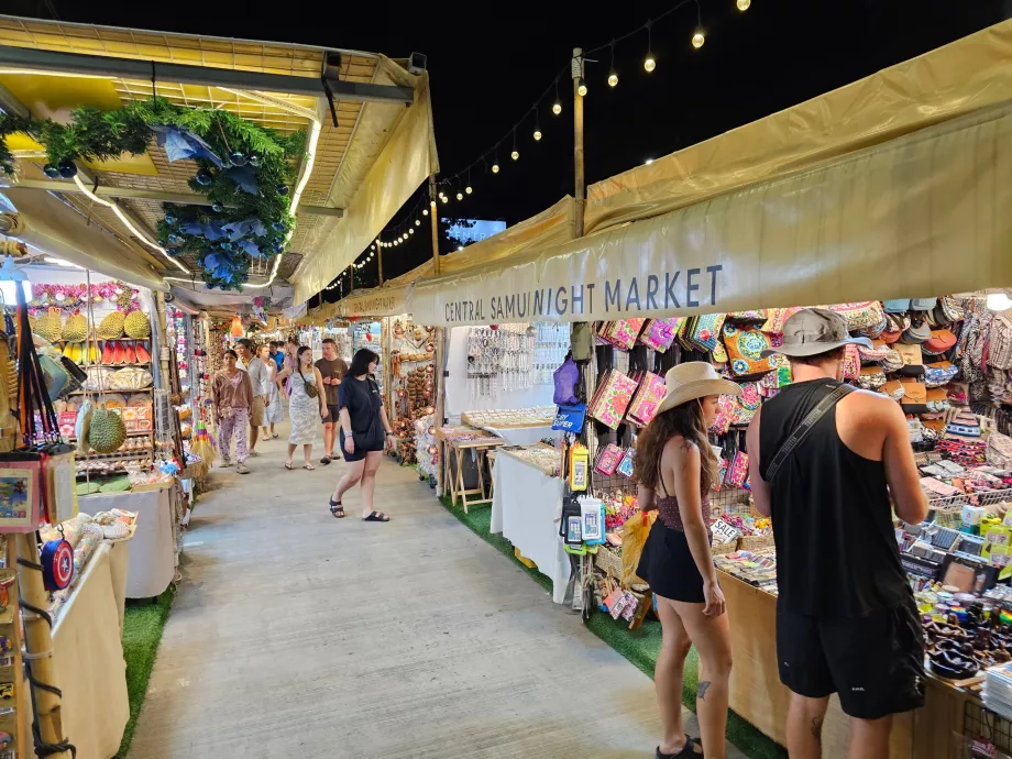 Central Samui éjszakai piac