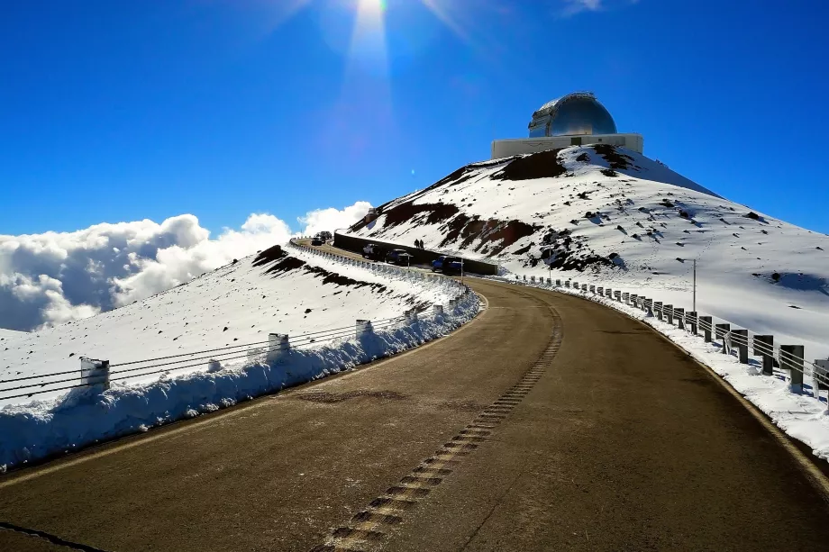 Mauna Kea télen