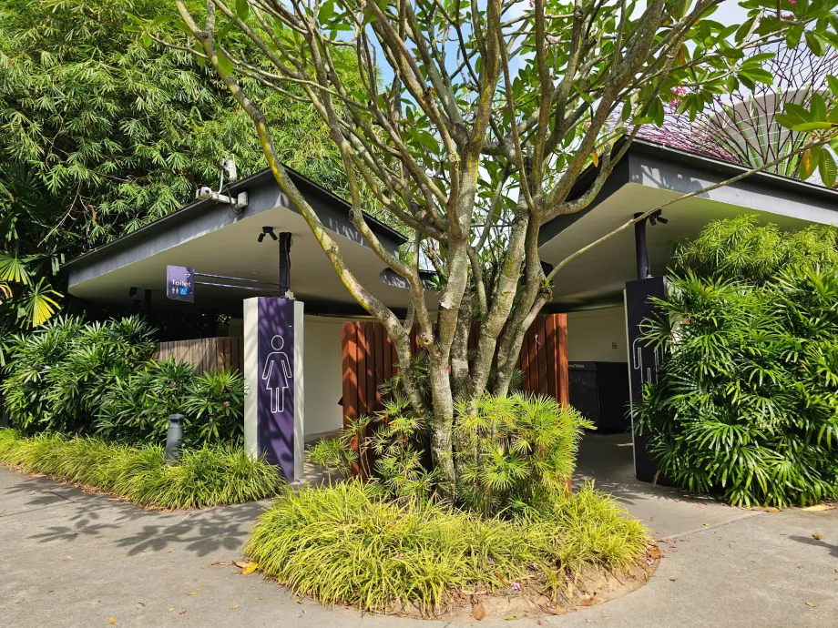 Gardens by the Bay, ingyenes WC