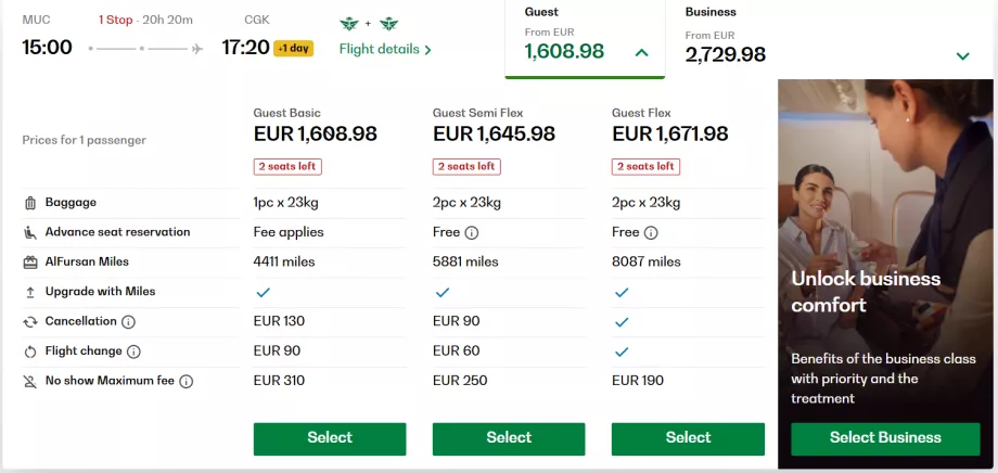 Gazdasági osztályú tarifák