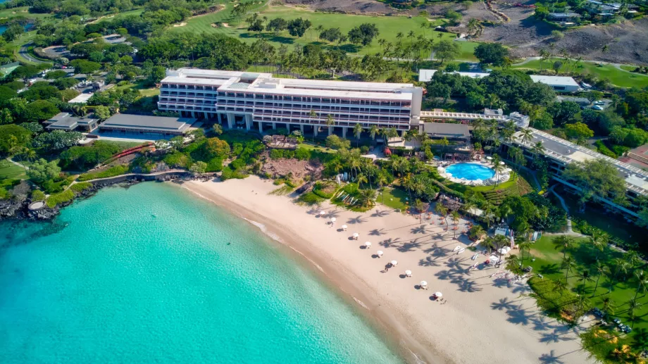 Üdülőhely a Mauna Kea Beachen