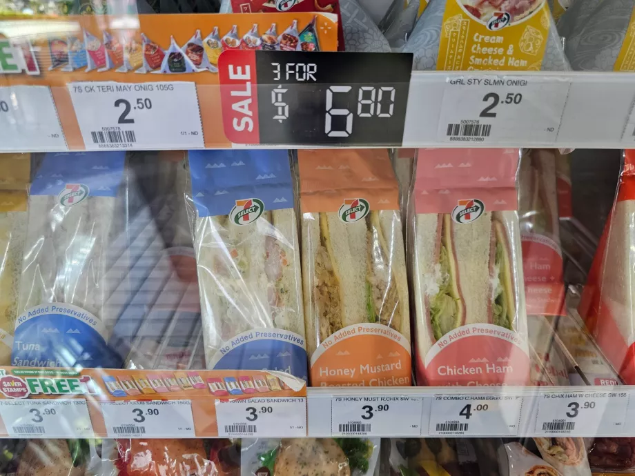 Árak a 7-Elevenben