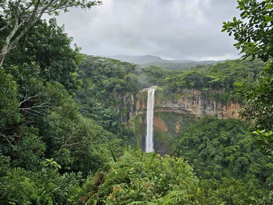 Chamarel vízesés