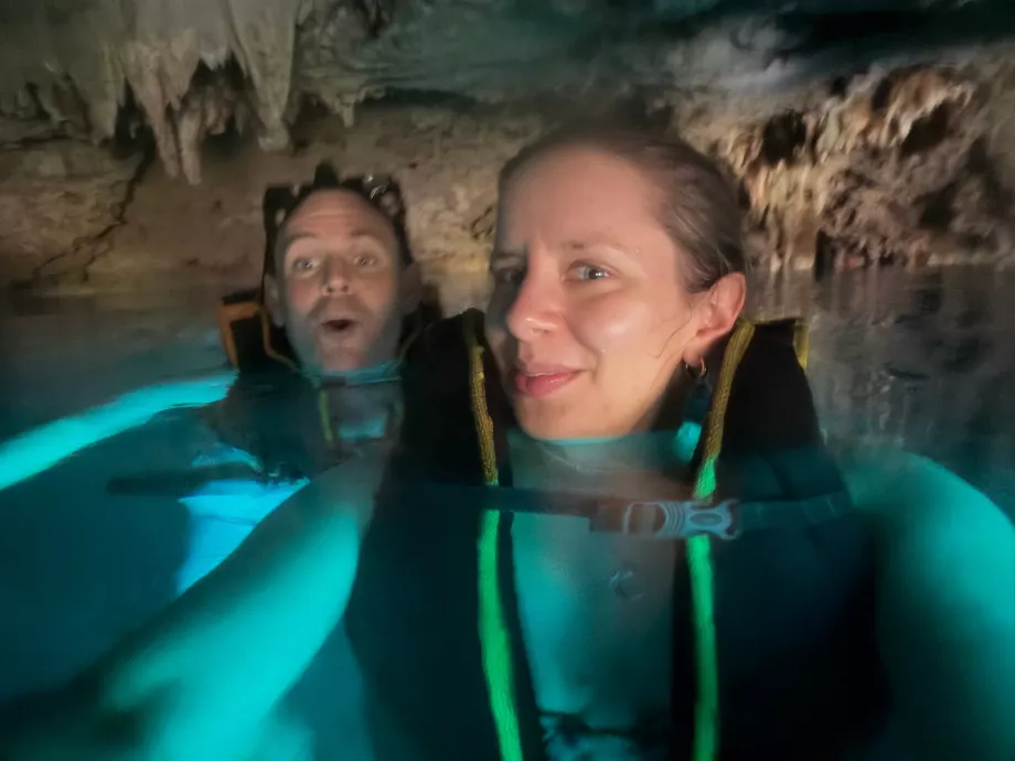 Mi a Gran Cenote-nál