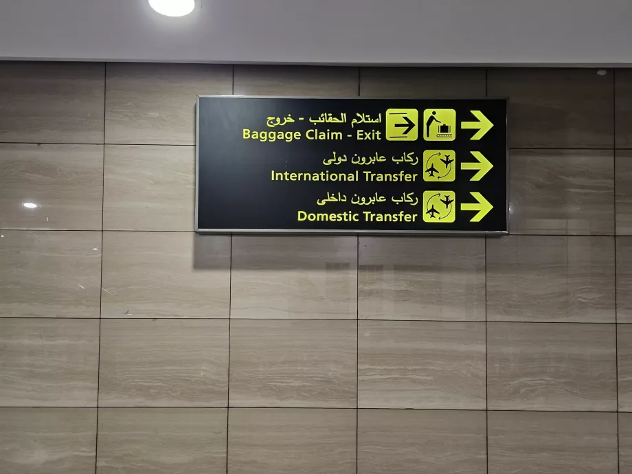 A csatlakozó járatok megjelölése